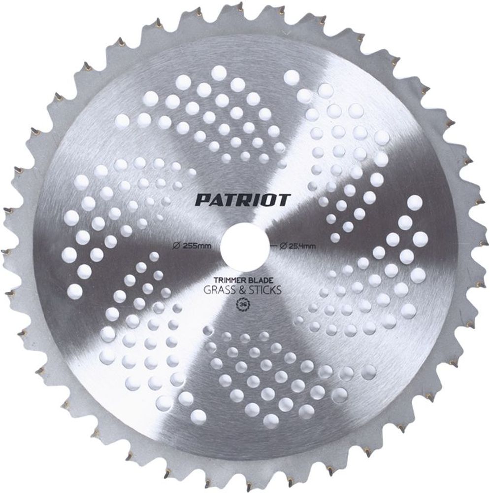 Изображение товара Нож для триммера PATRIOT 809115221 TBM-36 255 мм