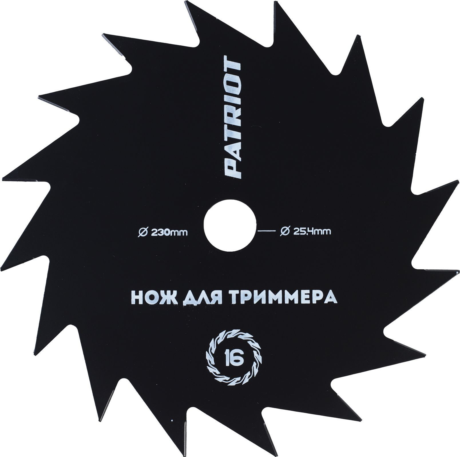 Изображение товара Нож для триммера PATRIOT 809115215 TBS-16 230 мм