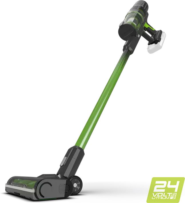Изображение товара Аккумуляторный вертикальный пылесос Greenworks 24V GD24SV без АКБ и ЗУ