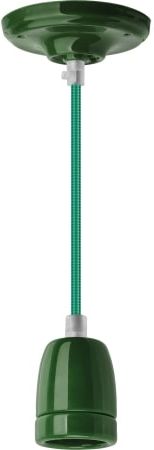 Изображение товара Декоративный подвес NAVIGATOR Е27 керамика зеленый