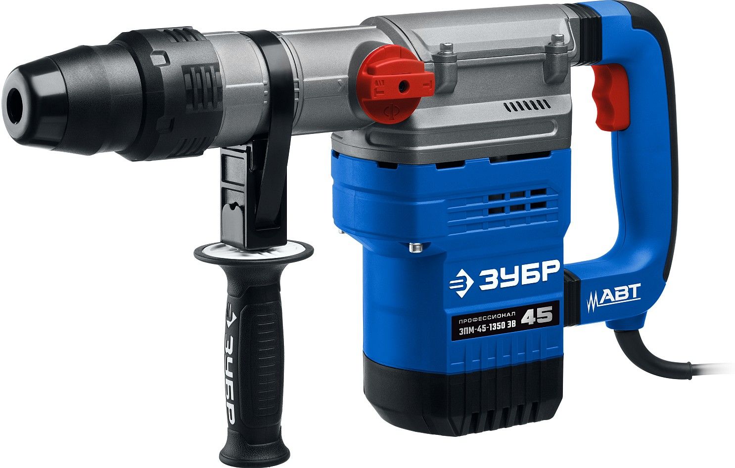 Изображение товара Профессиональный перфоратор SDS-Max ЗУБР 1350 Вт для твердых материалов