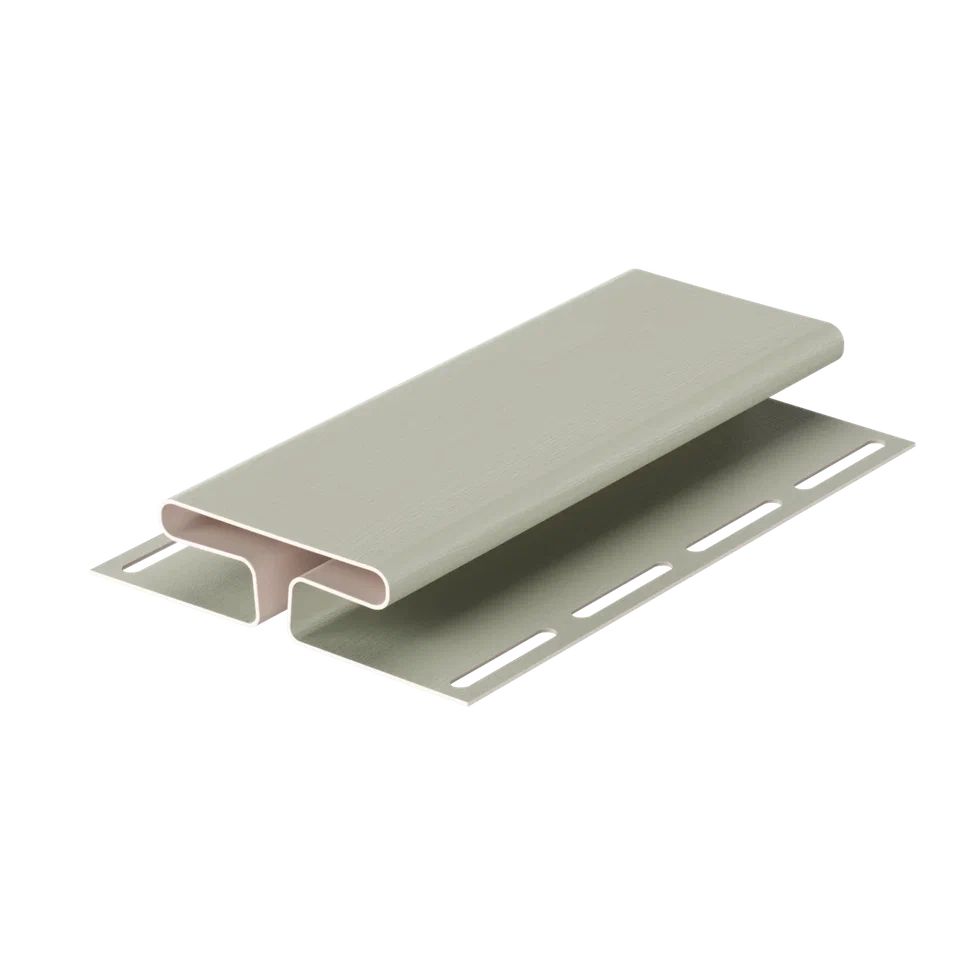 Изображение товара H-профиль Docke PREMIUM Халва для соединения панелей сайдинга 3 м серый