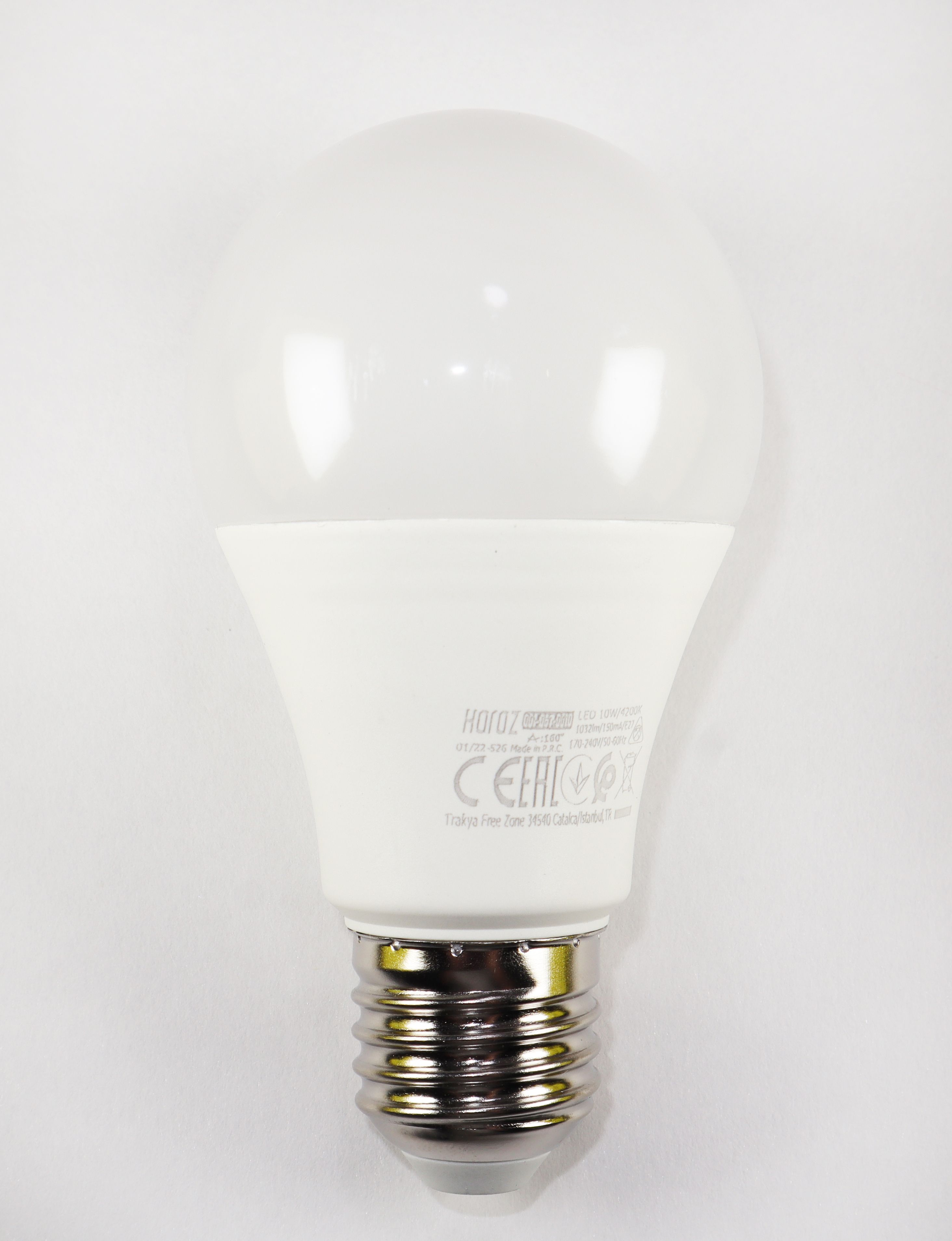 Изображение товара Светодиодная лампа с датчиком движения FORCE-10 10W 4200K E27 170-240V