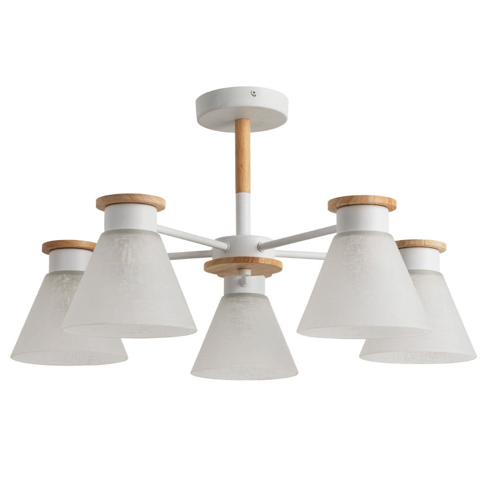 Изображение товара Светильники потолочные TYLER 5хE27 60Вт белый от ARTE Lamp