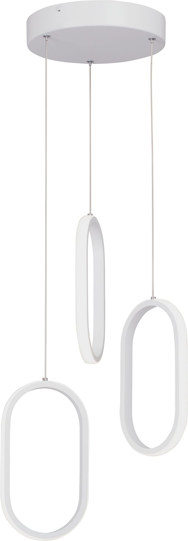Изображение товара Современная светодиодная люстра Vitaluce V3776-0/3S белая 3 LED по стильному дизайну