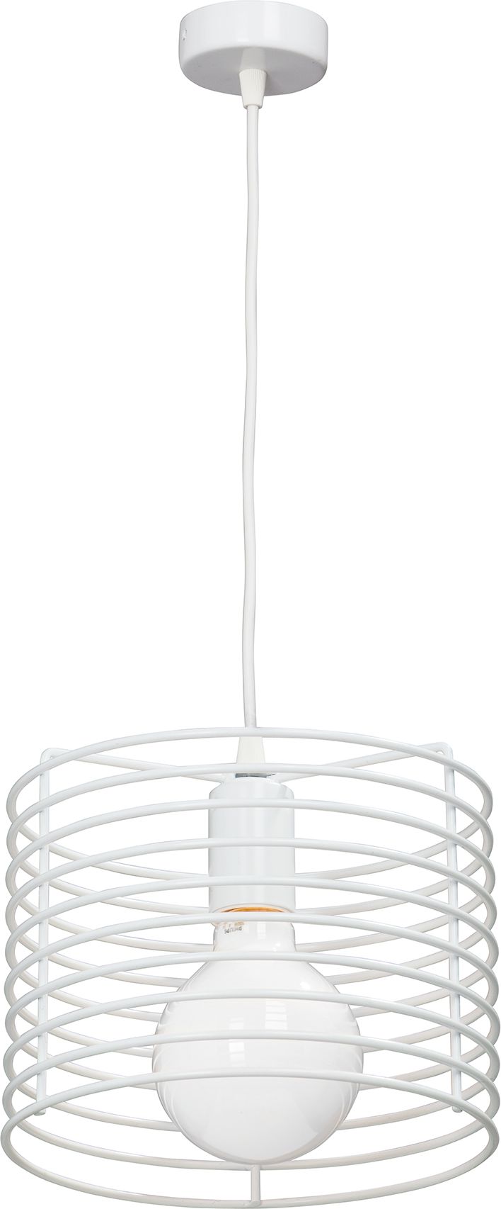 Изображение товара Подвесной светильник Vitaluce V4073/1S белый стиль Лофт с регулируемой высотой