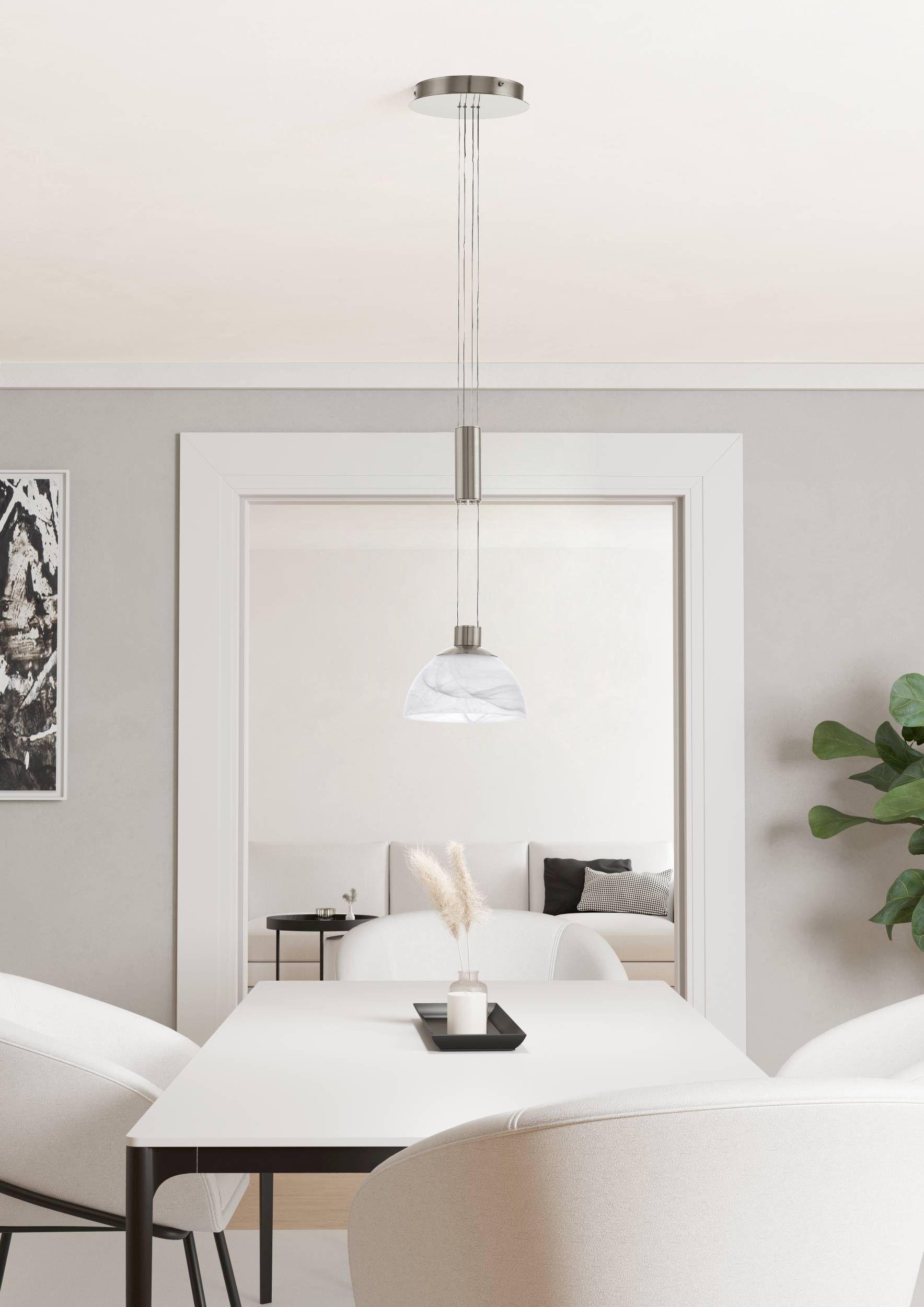 Изображение товара Подвесной светильник EGLO Montefio белый 1х3W G9 настенно-потолочный