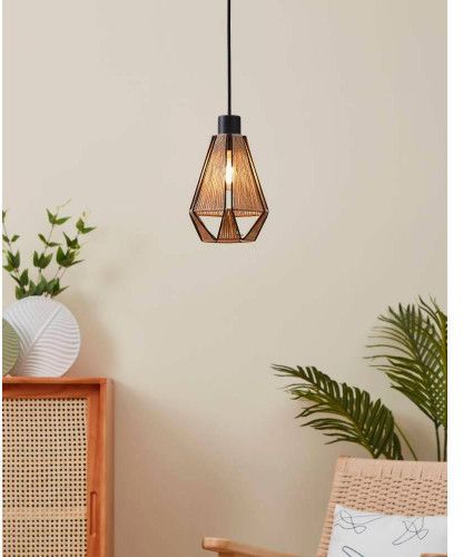 Изображение товара Подвес 1х40WхE27 adwickle черн/натур