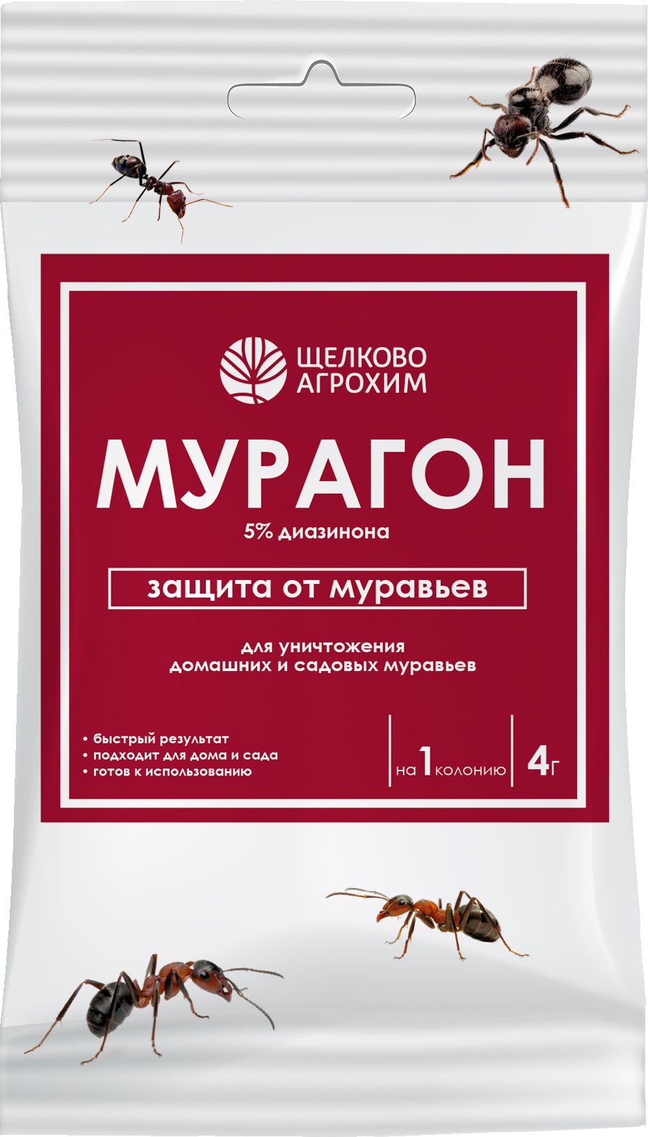 Изображение товара Средство от муравьев Щелково Агрохим Мурагон Г