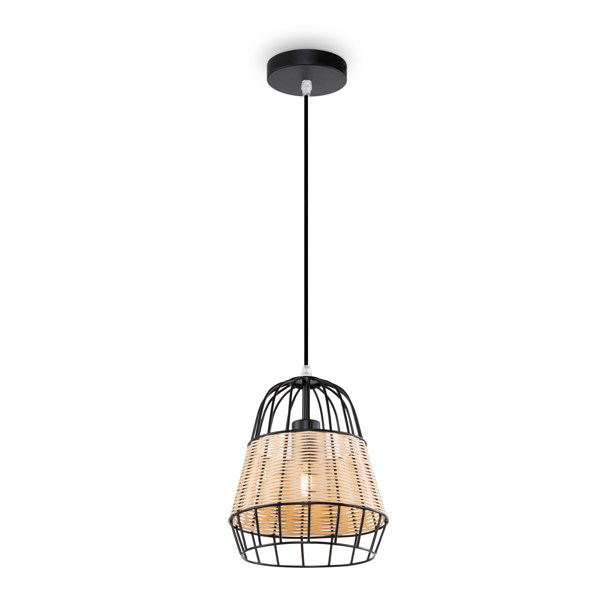 Изображение товара Подвесной светильник FR5335PL-01B2 стиль модерн черный с авторской формой 60 Вт