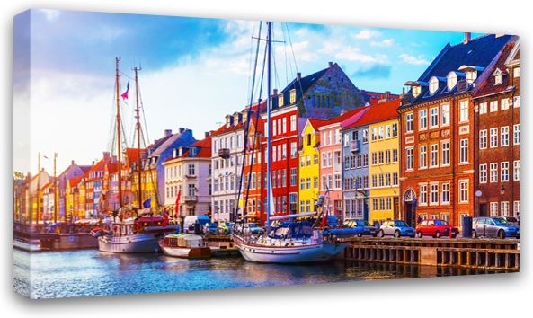 Изображение товара Печатная картина на деревянном подрамнике Симфония Однажды летом 50х100 см