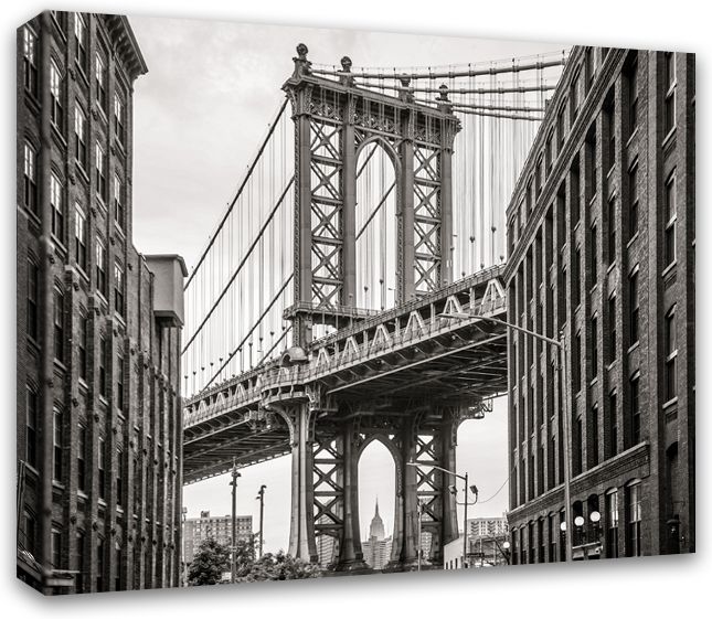 Изображение товара Печатная картина на деревянном подрамнике Симфония Мост 40х50 см