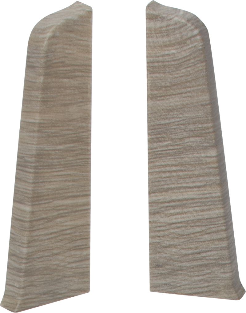 Изображение товара Заглушки к напольному плинтусу Salag Lima Дуб Кембридж комплект 2 шт.