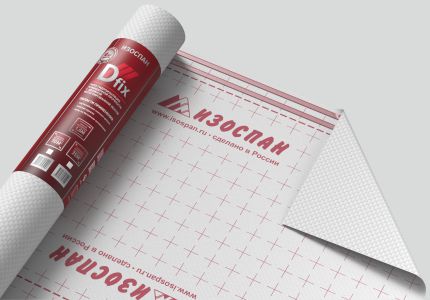 Изображение товара Изоспан D Fix паро-гидроизоляционная мембрана повышенной прочности 70 м2