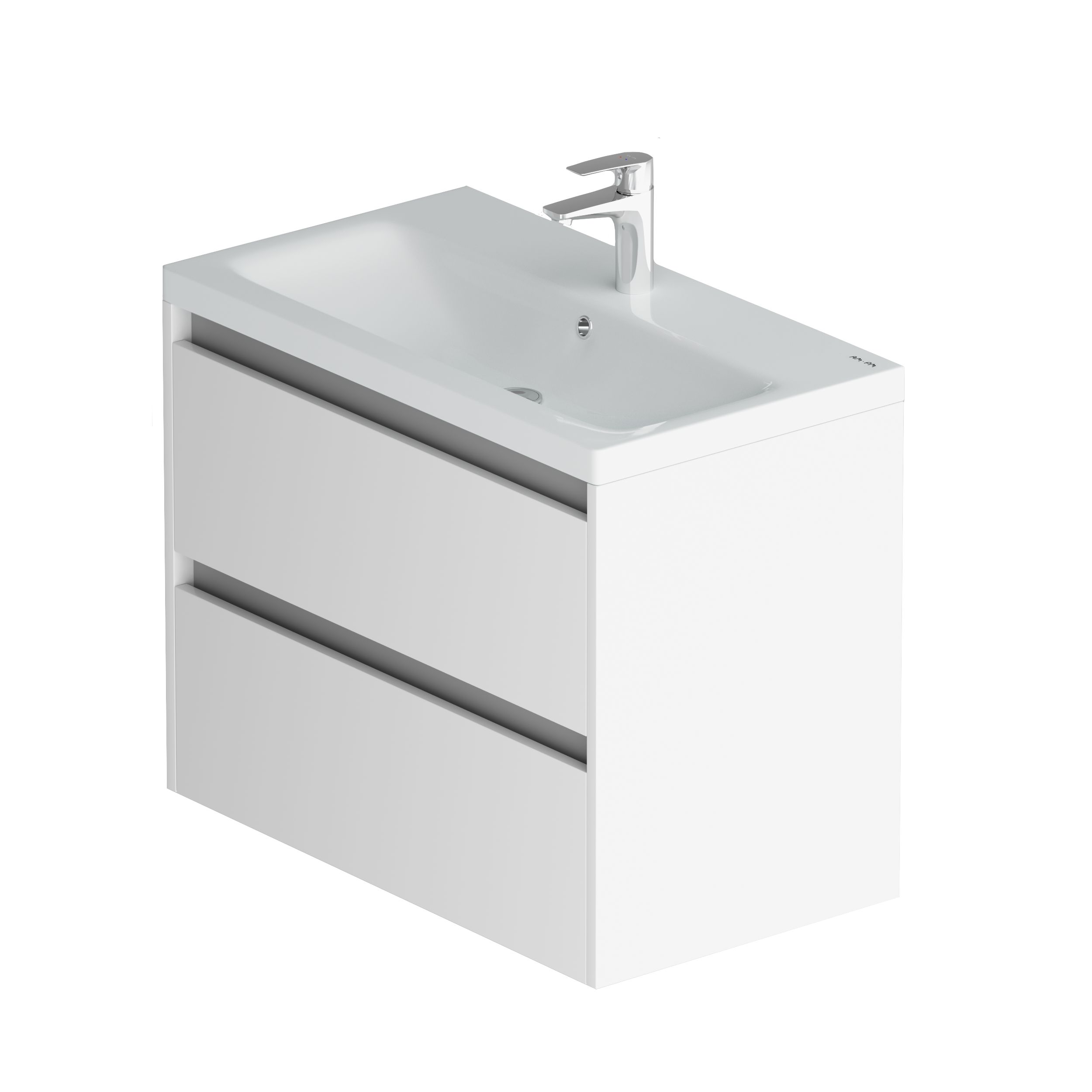 Изображение товара Тумба с раковиной AM.PM Pulse 75 - стильный элемент ванной комнаты