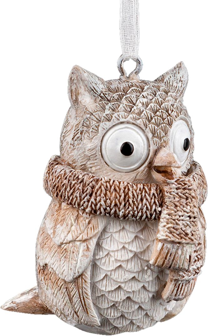 Изображение товара Украшение Веселый совенок 5 см ErichKrause® Decor для елки