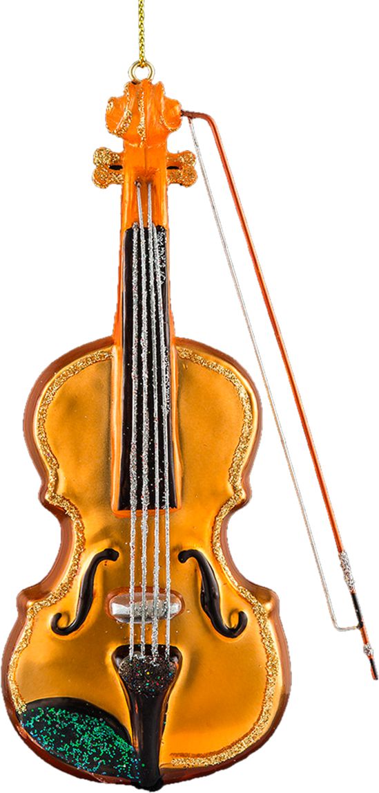 Изображение товара Украшение ErichKrause® Decor Виолончель 14 см, стекло
