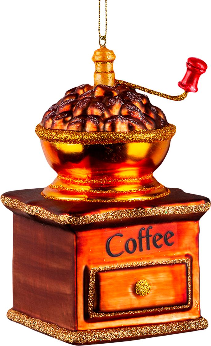 Изображение товара Украшение ErichKrause® Decor Кофемолка 13 см, стекло