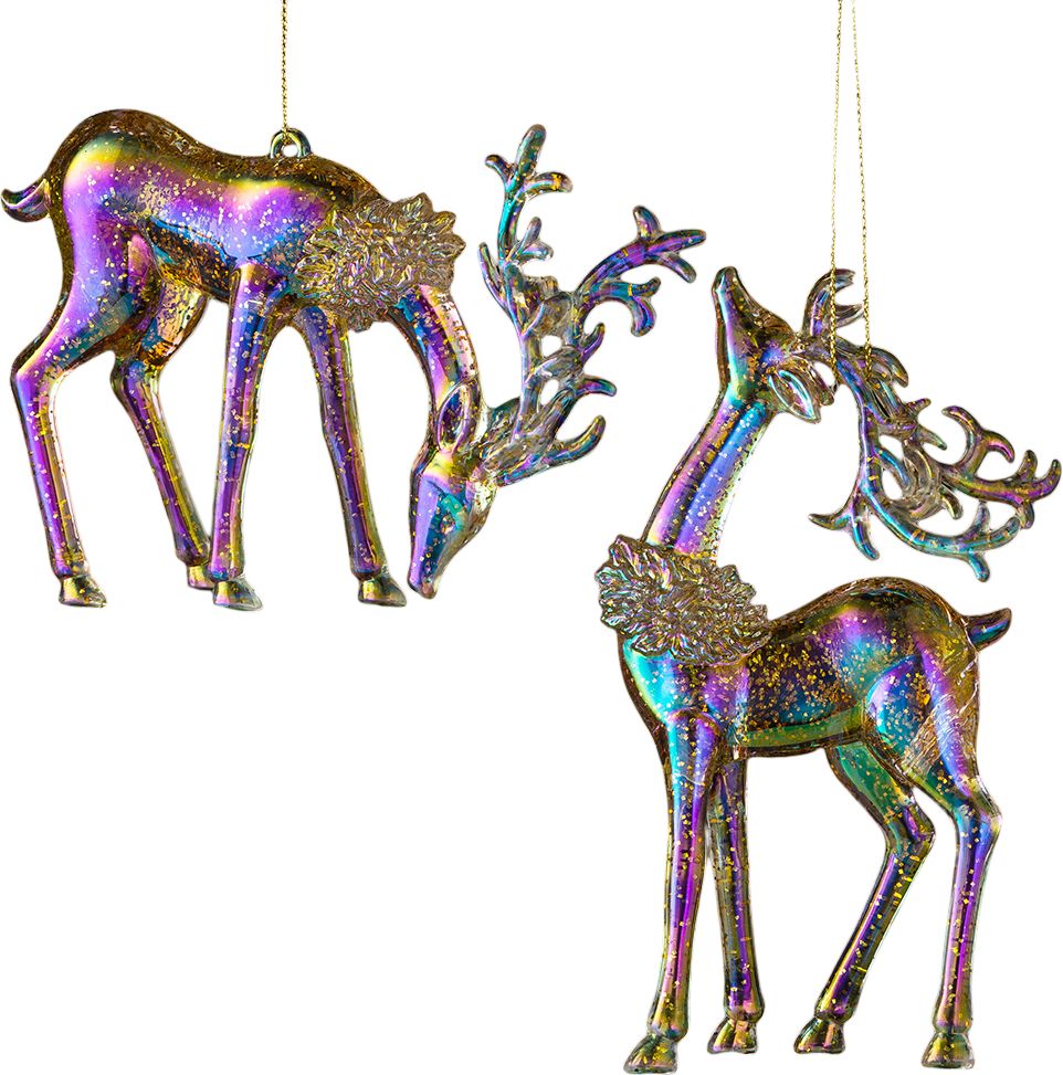 Изображение товара Украшение ErichKrause Decor Олень золотой перламутр 12 см для новогоднего декора