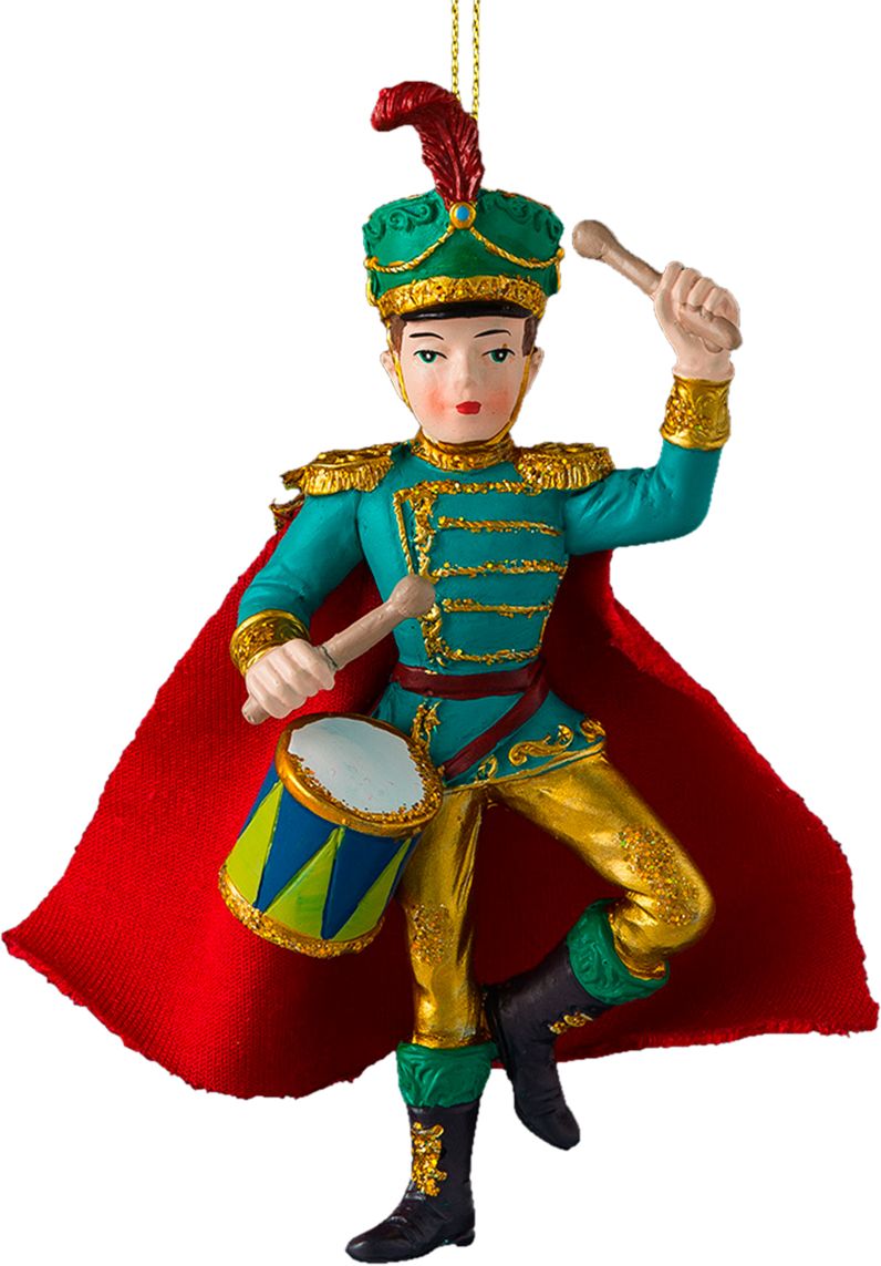 Изображение товара Украшение олевянный солдатик 12 см серия Щелкунчик новогодний декор