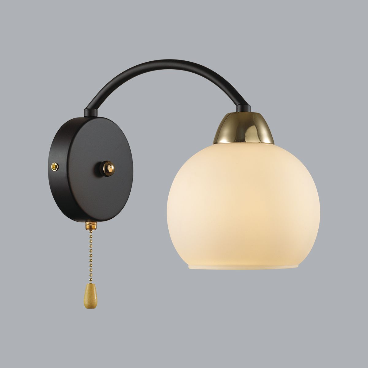 Изображение товара 5648/1W COMFI LN23 чёрный, золотой Бра E27 1*60W 220V KODI