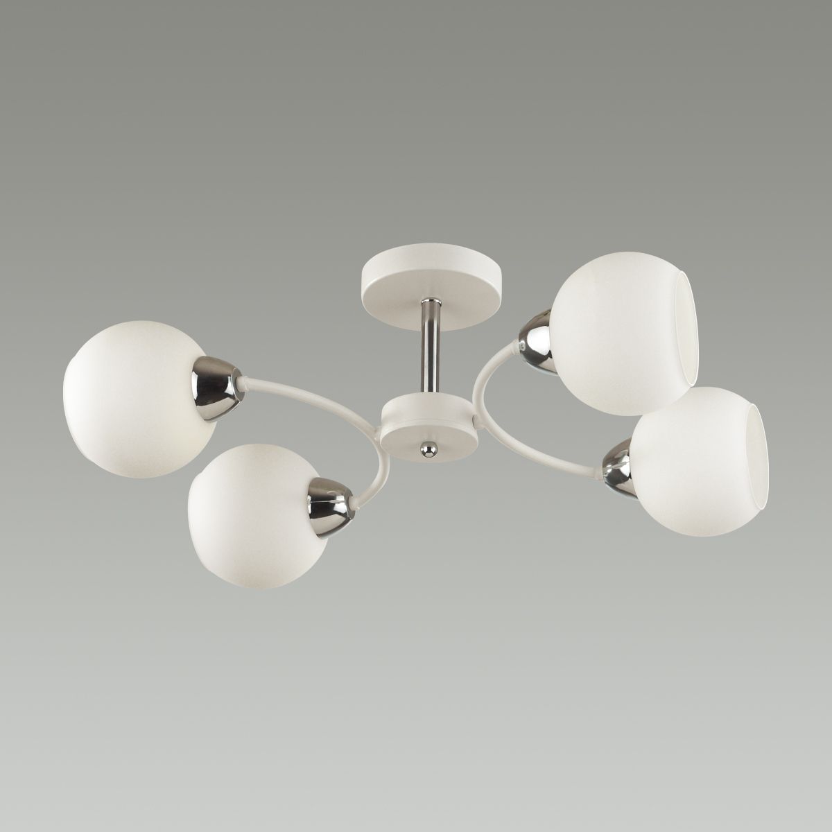 Изображение товара 5647/4C COMFI LN23 белый, хром Люстра потолочная E27 4*60W 220V KODI