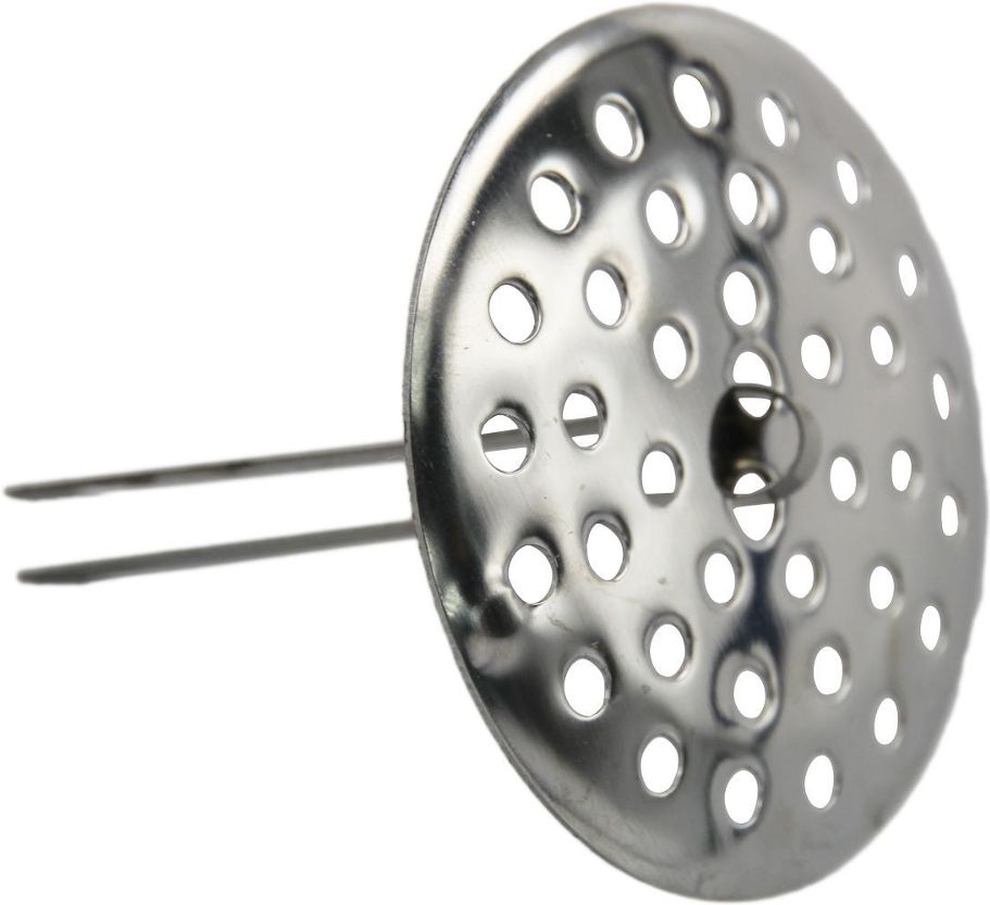 Изображение товара Решетка для слива хромированная для раковин и ванн из нержавеющей стали