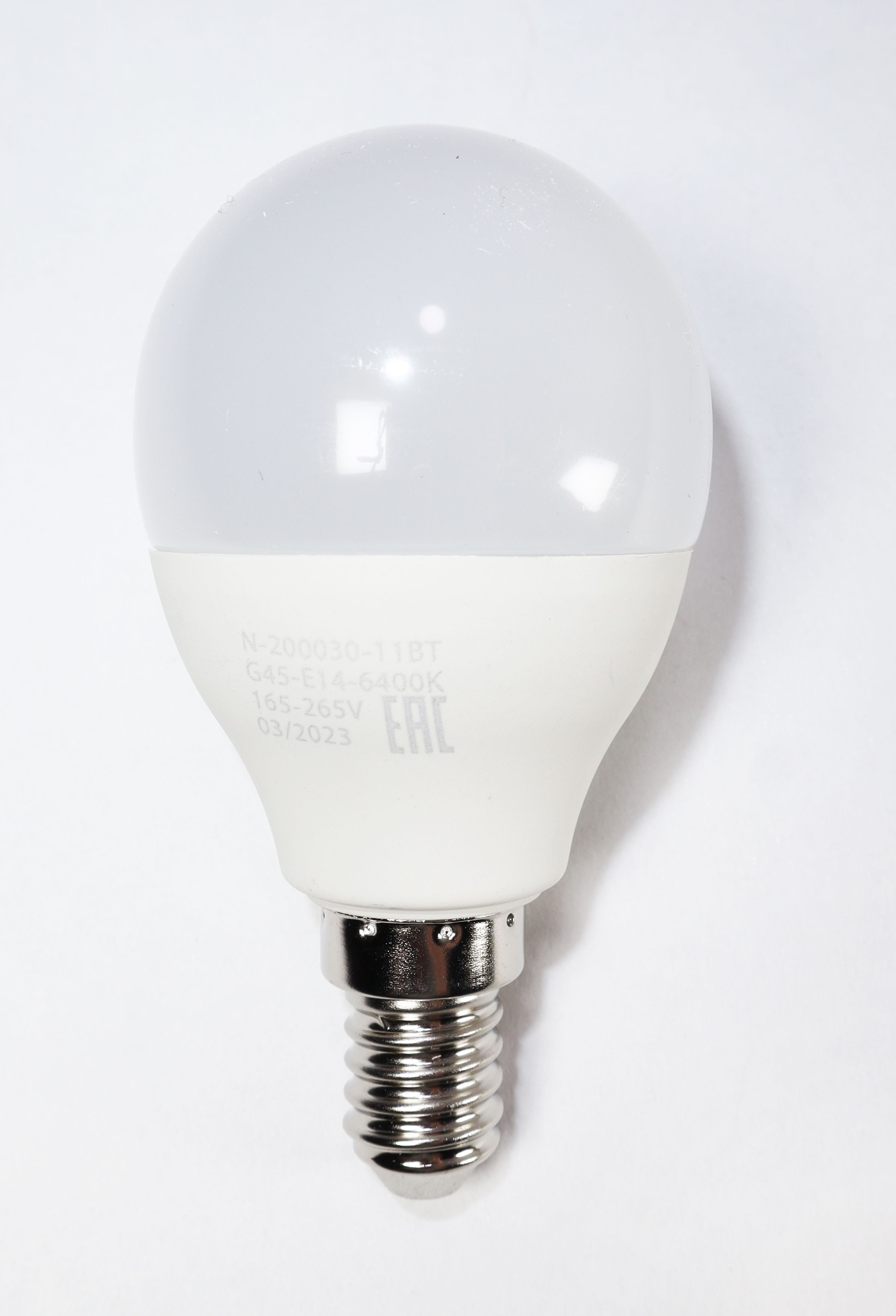 Изображение товара Светодиодная лампа N-200030 11Вт 6400К Е14 G45 165-265V