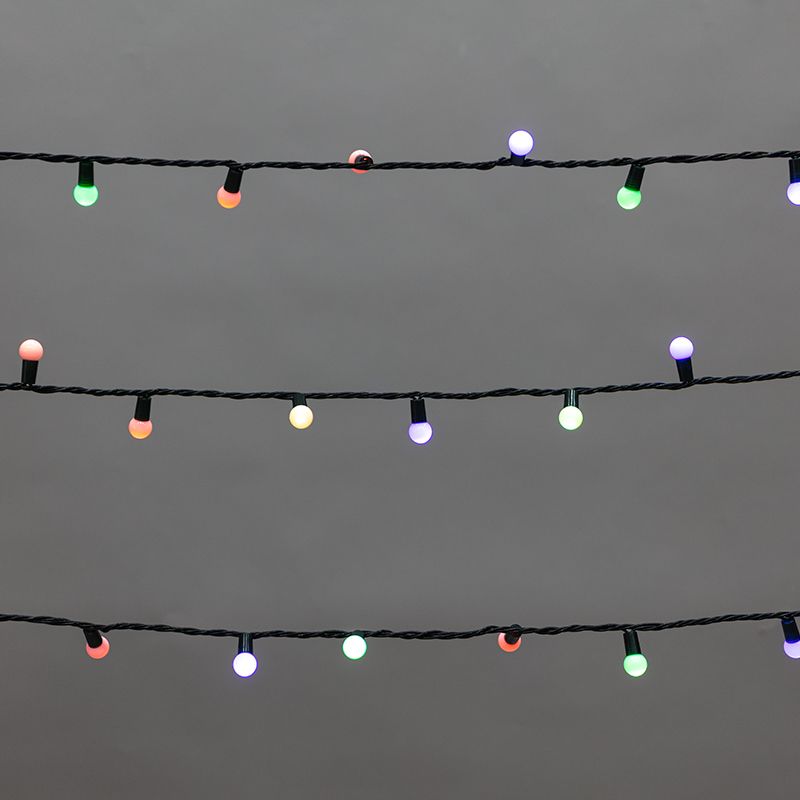 Изображение товара Гирлянда внешняя шарики Neon-Night 200 LED многоцветный 20 м