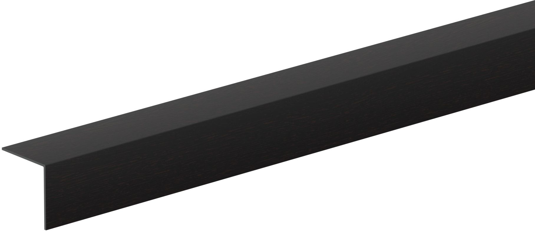 Изображение товара Угол ПВХ Идеал 301 ВЕНГЕ 15х15х2700 мм декоративный пластиковый