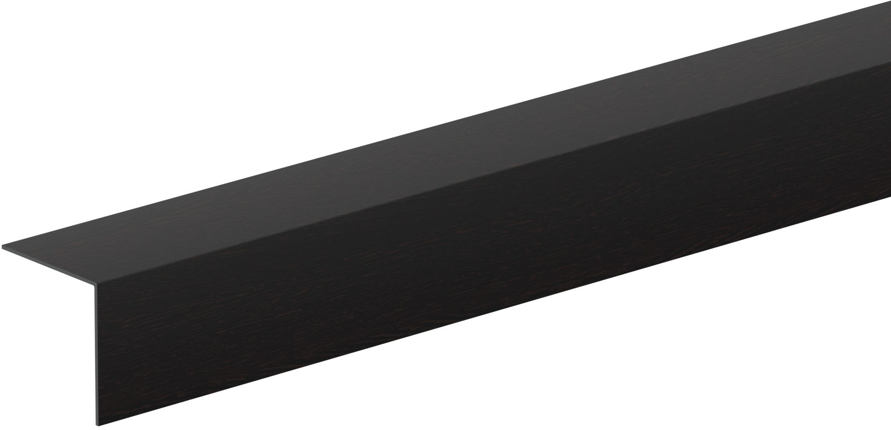 Изображение товара Угол ПВХ Идеал 301 Венге 20х20х2700 мм декоративный пластиковый