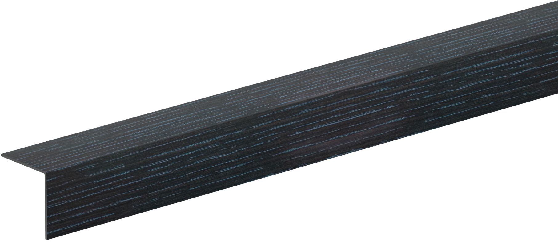 Изображение товара УГОЛ ПВХ ИДЕАЛ 302 ВЕНГЕ ЧЕРНЫЙ 15Х15Х2700ММ для отделки