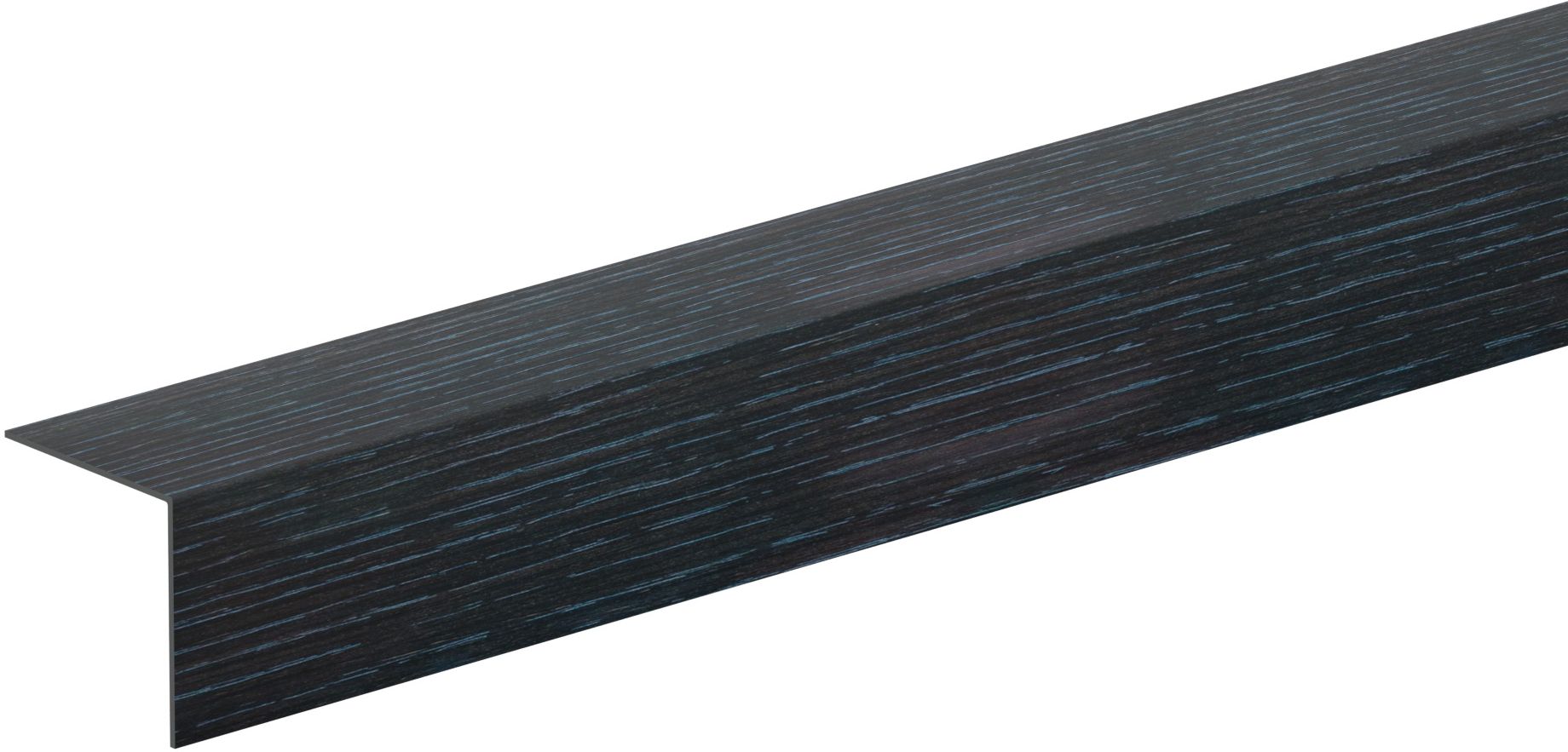 Изображение товара Углы ПВХ Идеал 302 Венге черный 20х20х2700 мм для отделки