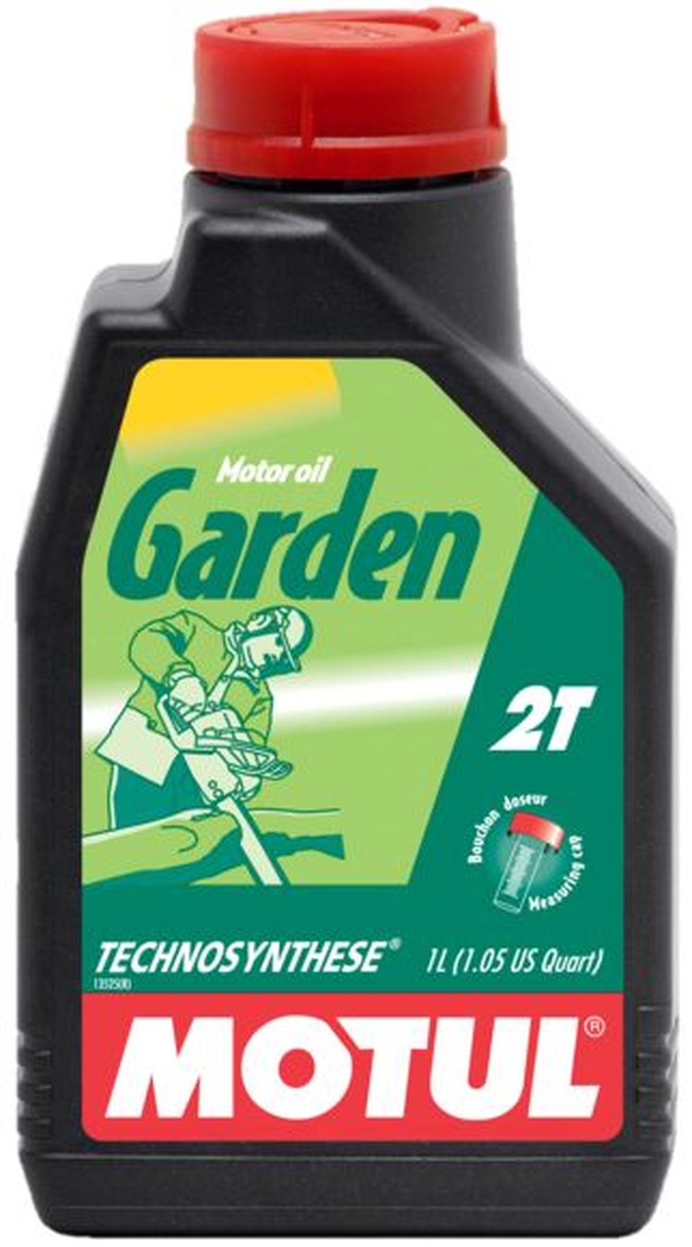Изображение товара Масло для двухтактных двигателей MOTUL TECHNOSYNT 1 л для мотобуров и садовой техники