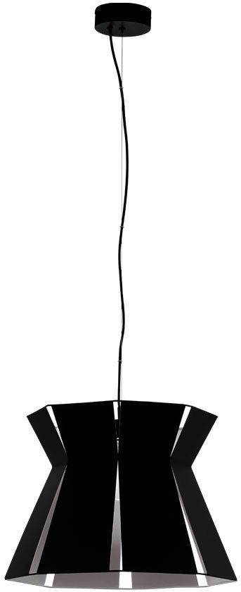 Изображение товара Подвес VALECROSIA 99081 1x40W(E27), Ø420, H1100, сталь, черный, белый