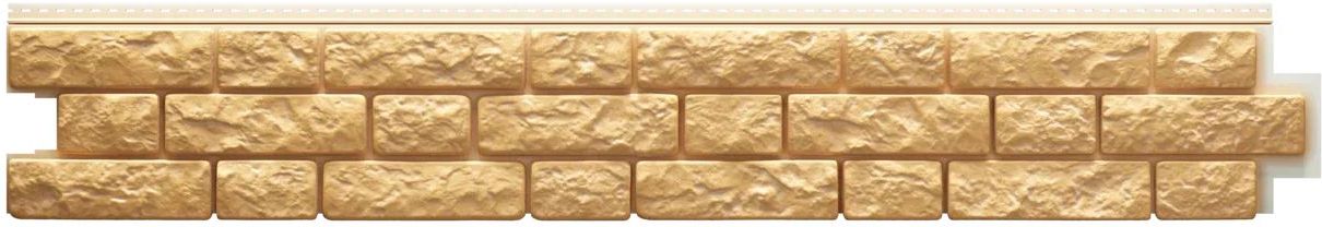 Изображение товара Сайдинг Docke LUX Пекан из поливинилхлорида имитация камня 1809 мм