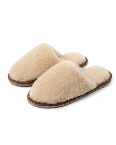 ТапочкишерстяныеN&HбежевыеL/XL(40-44)