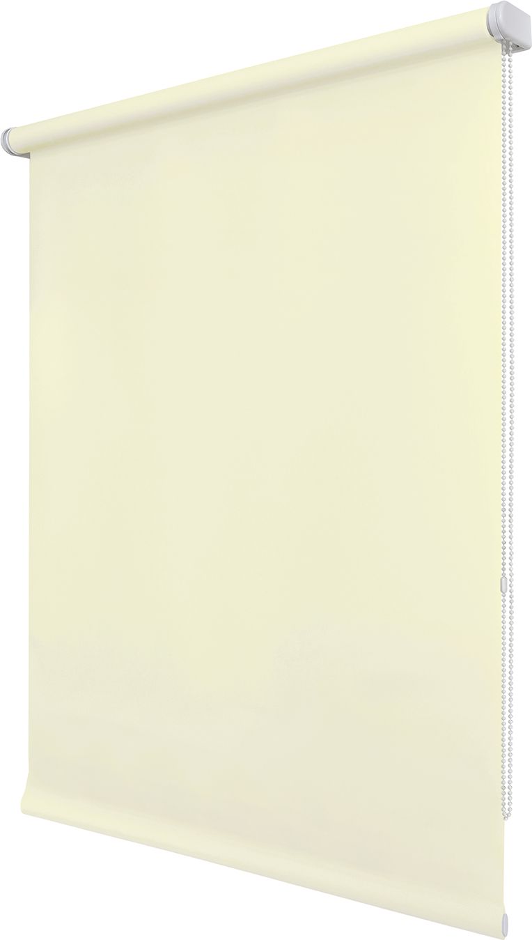 Изображение товара Рулонная штора сливочный 140х175, комплект, монтаж, фиксация