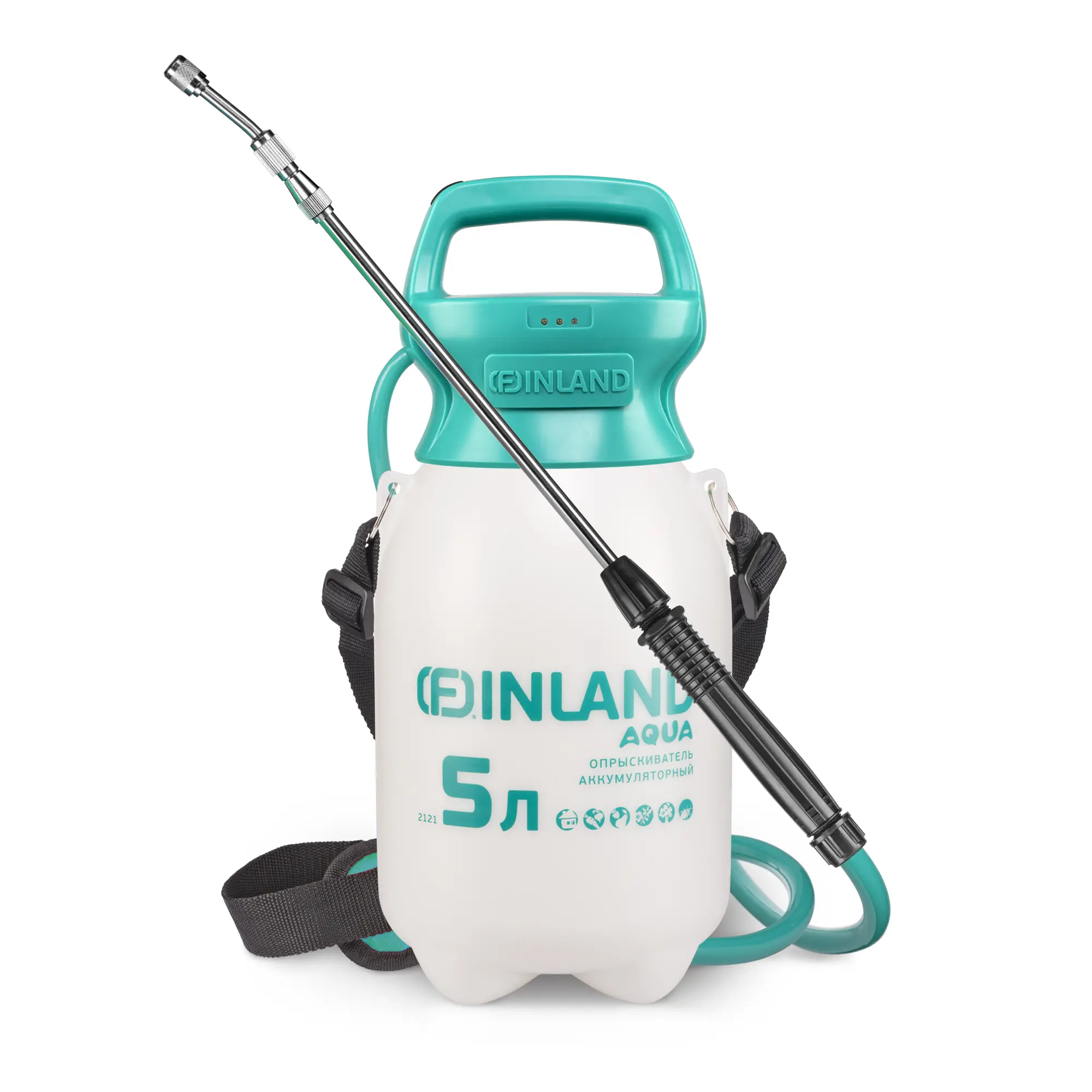 Изображение товара Аккумуляторный опрыскиватель 12л FINLAND Aqua для сада и огорода