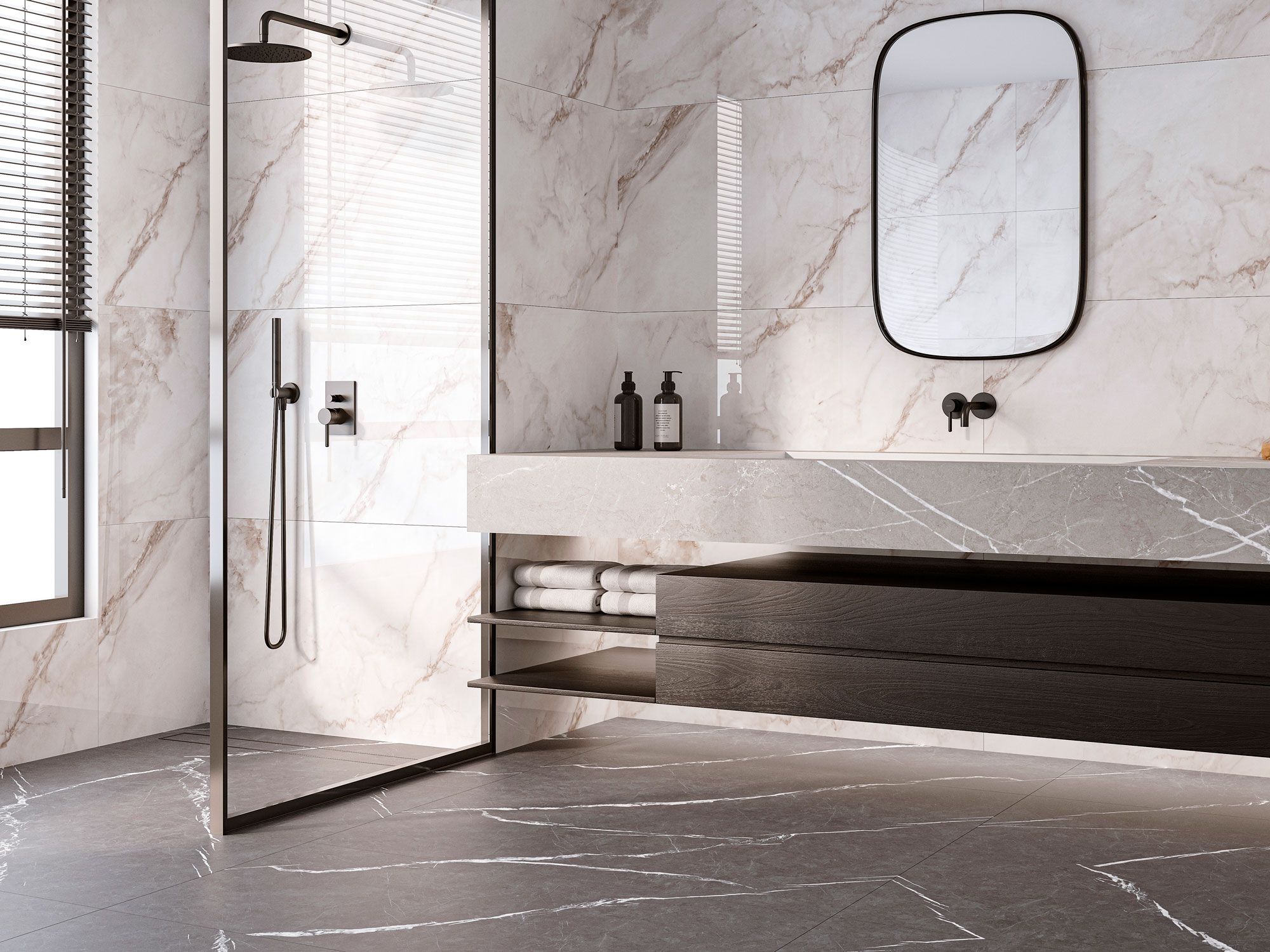 Изображение товара Керамогранит Staro Elenta grey 60X120 см 1,44 м²