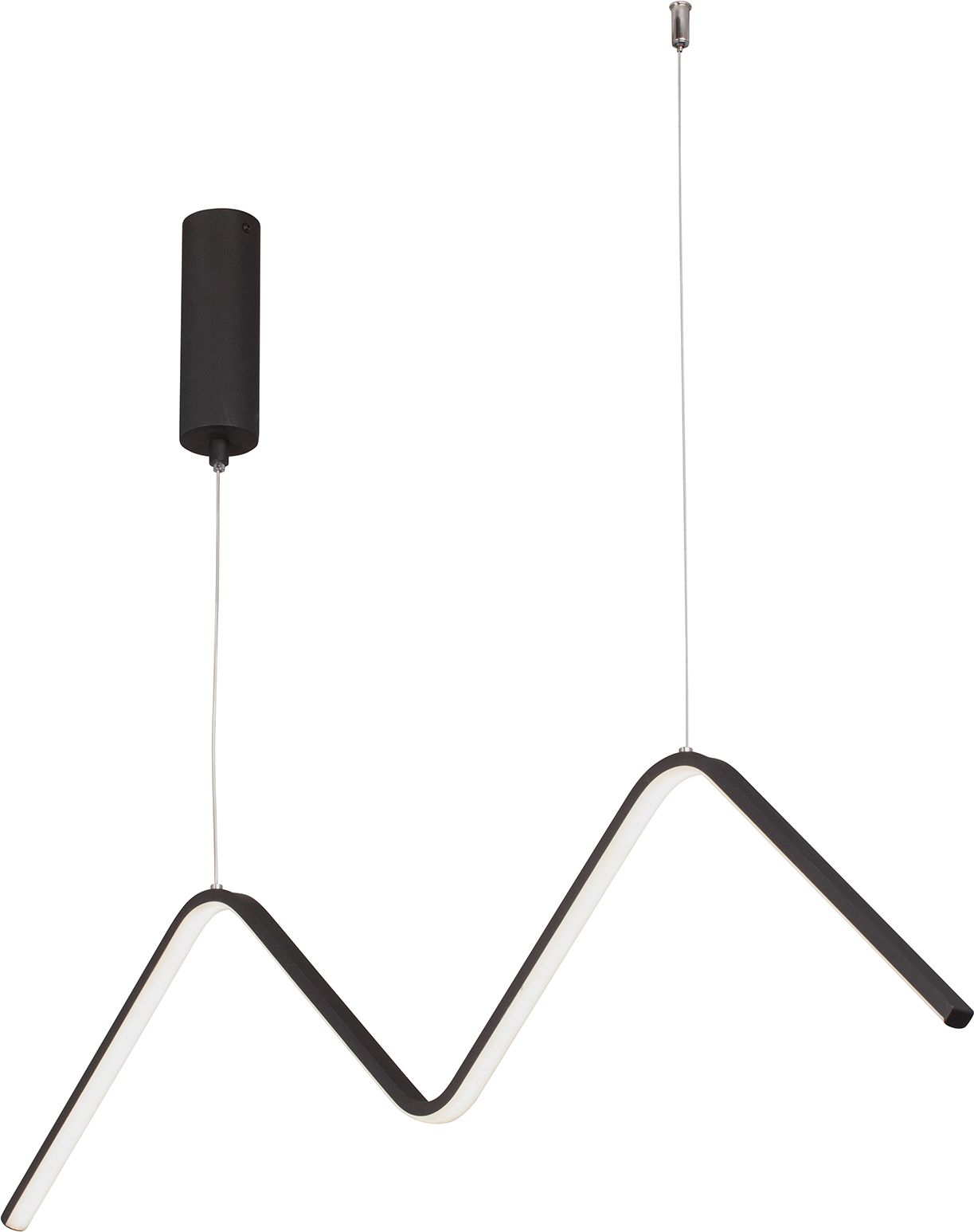 Изображение товара Современный светодиодный подвесной светильник Vitaluce V4691-1/1S черный