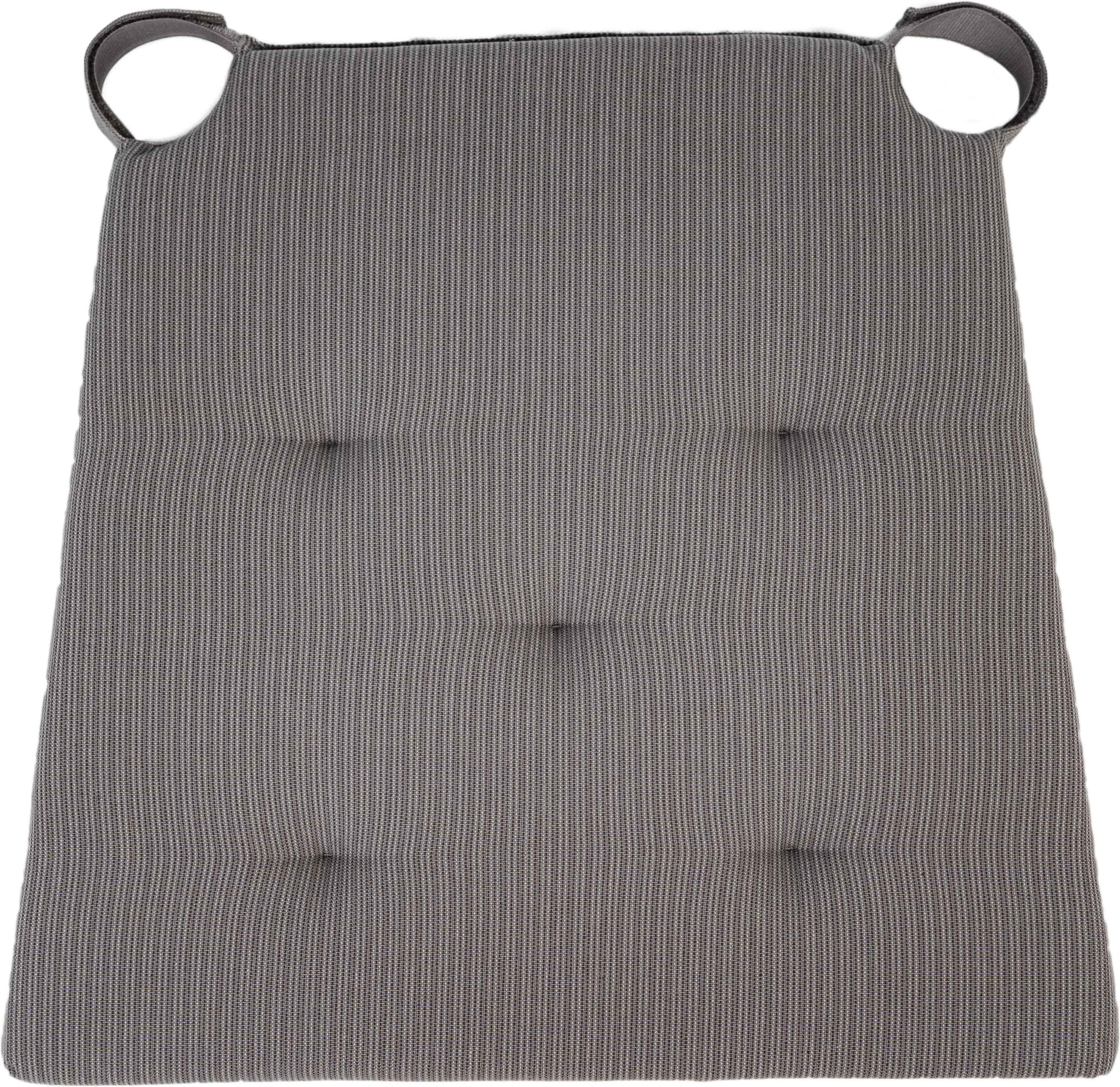 Изображение товара Подушка на стул justina серая 35х40х4 см