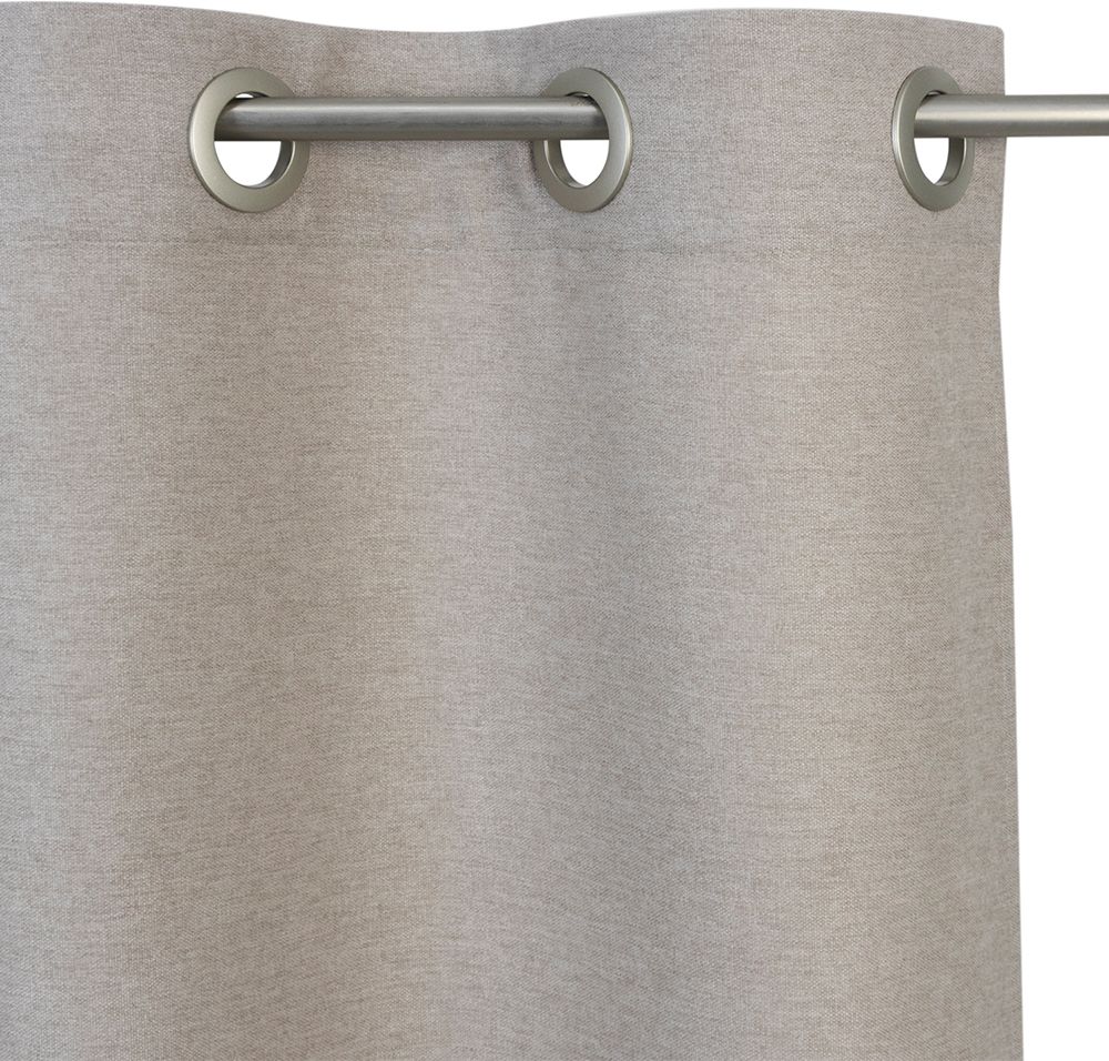 Изображение товара Штора на люверсах "шенил" нюдовый 200 х 270 см от Эскар