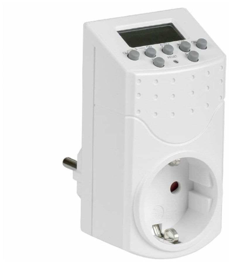Изображение товара Розетка-таймер IEK electricic 1 мин 7 дн 140on/off 16А IP20