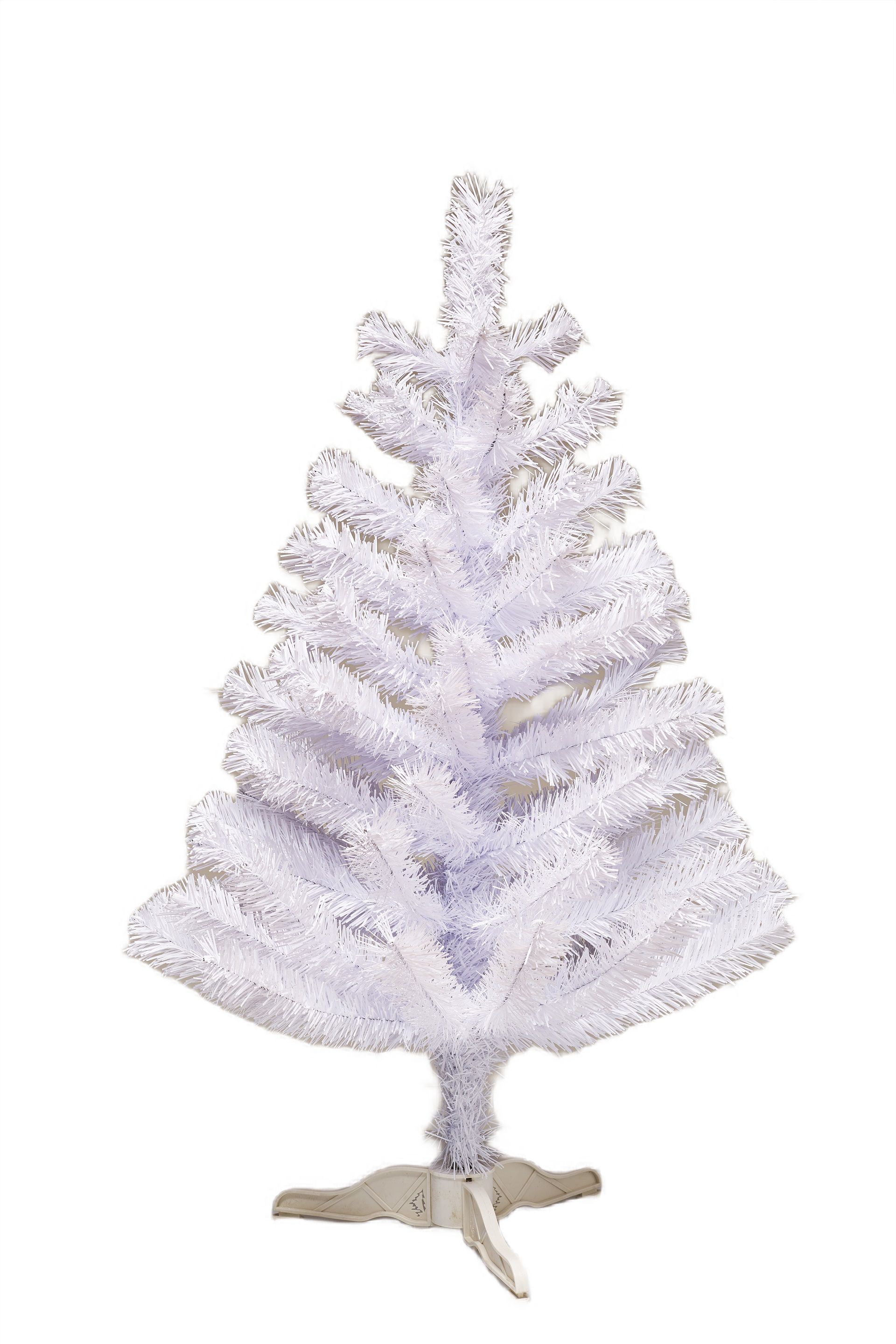 Изображение товара Искусственная новогодняя ель 90 см белая для праздников недорого