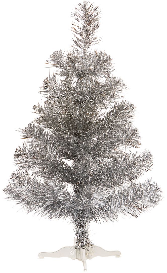 Изображение товара Искусственная ель новогодняя 60 см серебристая (Сосна)