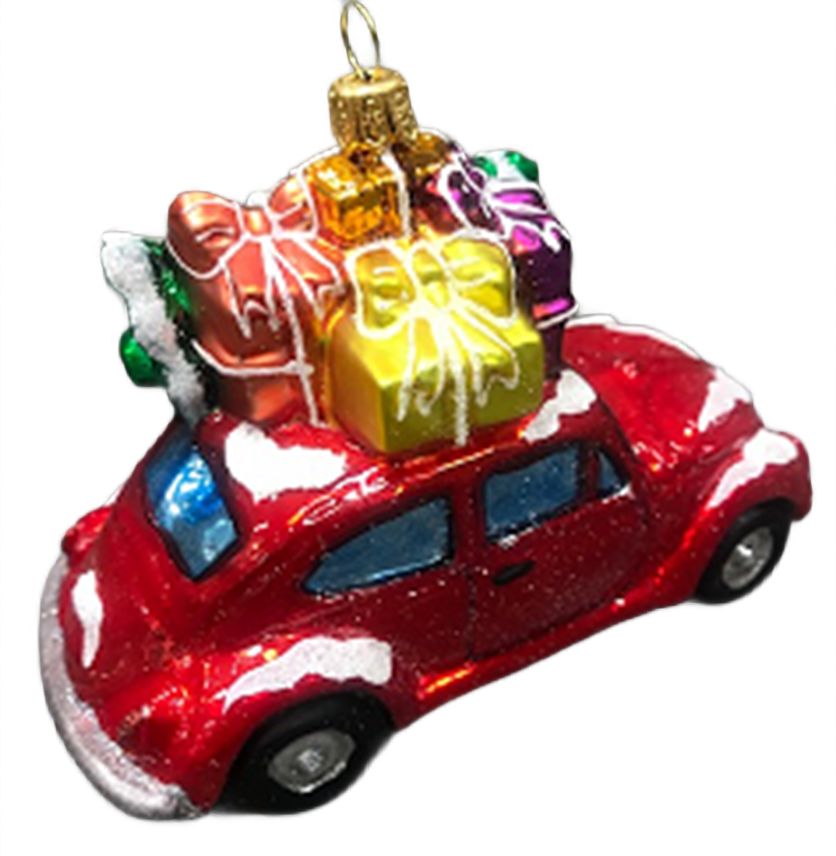 Изображение товара Формовая игрушка в ассортименте №2 стекло многоцветная подвеска елочные украшения