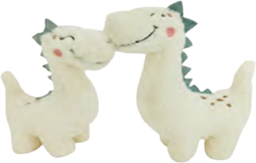 Изображение товара Мягкая игрушка Дракончик 25 см из плюша в зеленом цвете