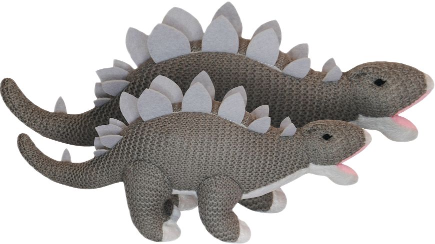 Изображение товара Мягкая игрушка Динозавр Стегозавр 30,5 см мягкий плюш подарочный стильный
