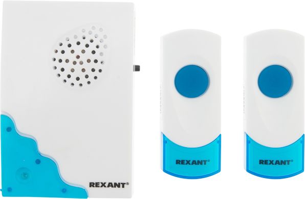 Изображение товара Беспроводной дверной звонок REXANT RX-4 с двумя кнопками вызова